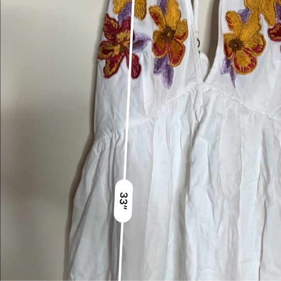 Free People Love and Flowers Dress in White - Picture 14 of 16